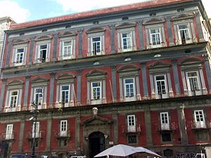 Palazzo Corigliano, sede dei Dipartimenti orientalistici e del Mediterraneo antico