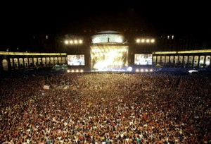 CONCERTO BRUCE SPRINGSTEEN La piazza in concerto