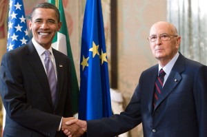 Obama e Napolitano