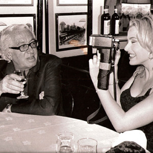 Giuseppe Patroni Griffi e  Valeria Marini