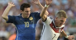 Messi e  Schweinsteiger 