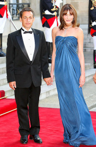 Nicolas Sarkozy e Carla Bruni 