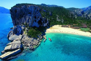 Cala Luna nel golfo di Orosei 