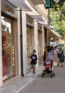 Forte dei Marmi, shopping