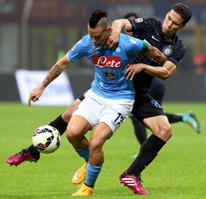 Hamsik -Hernanes