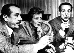 Peppino, Titina e Eduardo, i De Filippo