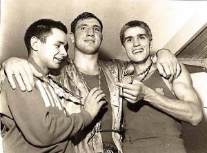 I tre ori del pugilato italiano  Nino Benvenuti, Francesco Musso e Franco De Piccoli