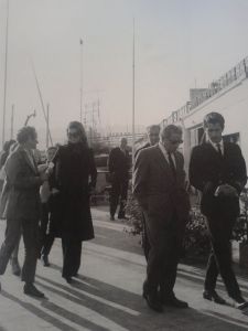 acqueline ed Aristotele Onassis al Circolo Italia