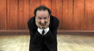Roberto Benigni presenta il suo spettacolo I Dieci Comandamenti