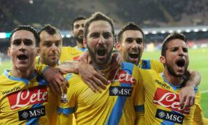 CALLEJON-HIGUAIN- -MERTENS-
