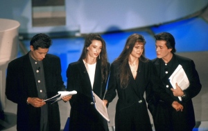 Danny Quinn, Paola Dominguin, Rosita Celentano e Gianmarco Tognazzi