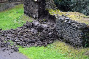 Crollo a Pompei