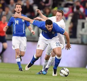 International friendly soccer match Italy vs England