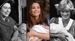 Elisabetta, Kate e Diana, mamme