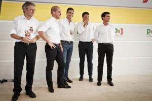 Matteo Renzi alla Festa dell'Unità