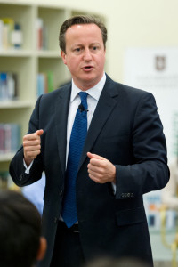 British Prime Minister David Cameron Visits Kazakhstan
