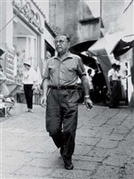 i-jean-paul-sartre,-portrait-de-lécrivain-à-capri