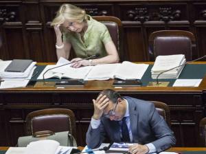 Il ministro Stefania Giannini e il sottosegretario Davide Faraon