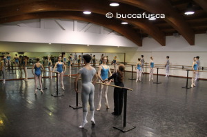 gli allievi durante la la classe