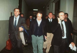 Piercamillo Davigo con Antonio Di Pietro e Gherardo Colombo