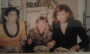1991 da sx Vicky de Dalmases, Serenella Bonito, Iaia Casiere