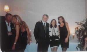 994 da sx Raoul Palmieri, Donatella e Maria Di Pace, Achille Lauro, Santina Improta, Rosy De Gregorio