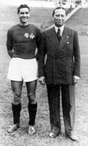 Ferruccio Novo con Giuseppe Grezar
