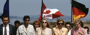 Veronica Lario ed Hilary Clinton first ladynel 1994