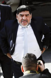 Maradona questioned by police over alleged row with his girlfriend in Madrid
