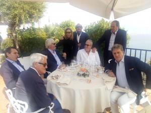 Guido Gentile, Glauco Cerri , Paul Hickey, Paolo Luise, Orazio de Bernardo, in piedi Elena Iannone, Gianfranco demennato e Stefano Luise