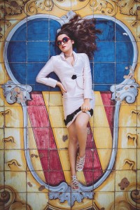 Ludovica Moggi in copertina del calendario