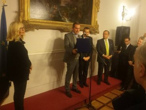 Serena Albano,   Luigi De Magistris, Mariano Bruno e Josè Luis Solano Gadea