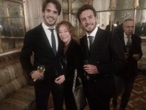 Luciana Manfredonia tra Arturo e Nicolas Pacifico