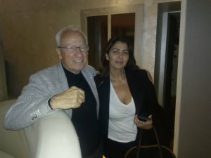 Antonio Rosolino ed Alessandra Iannuccilli