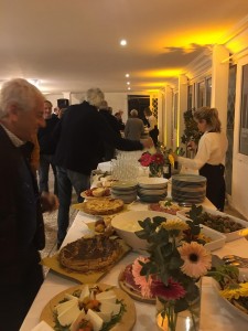 Otto Buccafusca e, di spalle, Franco Celotto