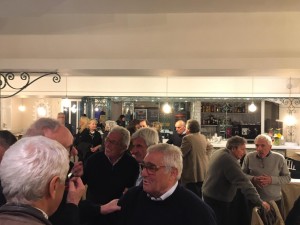 di spalle, Otto Buccafusca, poi Lucio Toscano, Guido Gnocchi, Antonio molis e Larry Caldwell.
