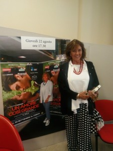 Eleonora Brown al cinema Eden di Cortina